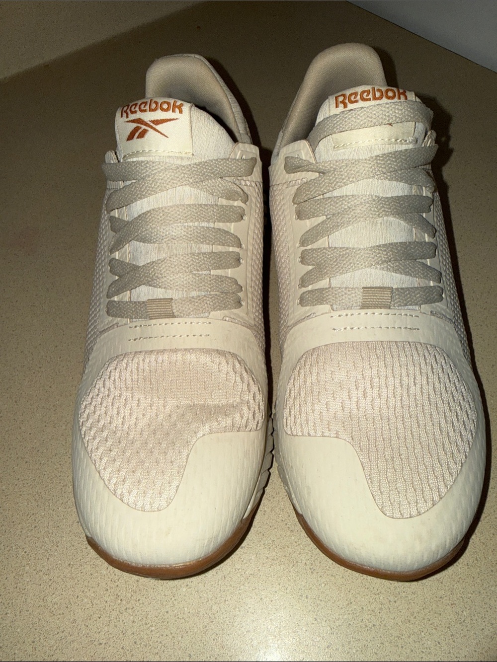Reebok Beige and Light Brown Women's Sneakers